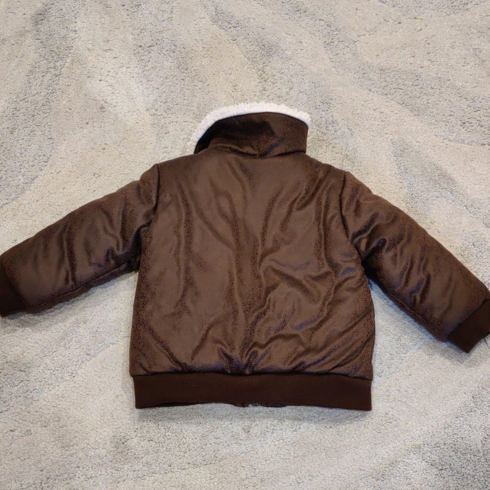 Brown Bomber Jacket and Pants Set - Picture 3 of 7